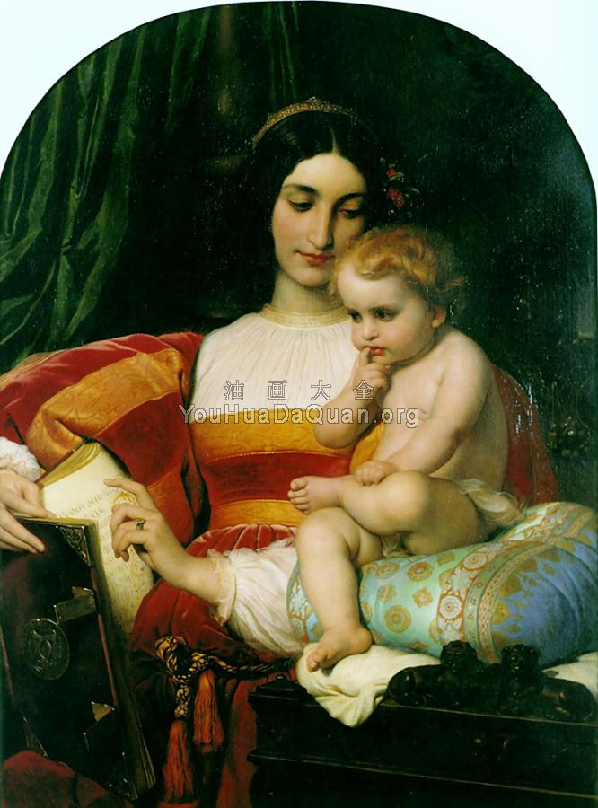 The Childhood of Pico della Mirandola - 保罗·德拉罗什